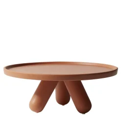 Gambone Large Terracotta Ceramic Stand by Aldo Cibic