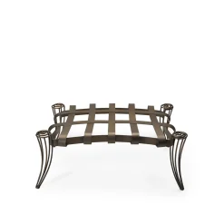 Garden Bronze Pouf by Carlo Rampazzi