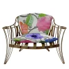 Garden White Flower Armchair by Carlo Rampazzi