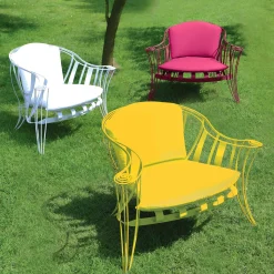 Garden Yellow Armchair by Carlo Rampazzi