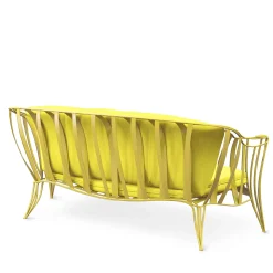 Garden Yellow Sofa by Carlo Rampazzi
