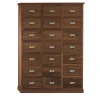 Gastonia 1.01 Walnut Chest of Drawers by C.R. & S. Riva 1920