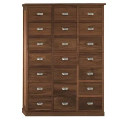 Gastonia 1.01 Walnut Chest of Drawers by C.R. & S. Riva 1920