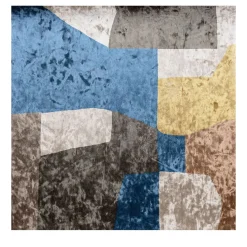 Gatsby Cubist-Inspired Velvet Wallpaper #2