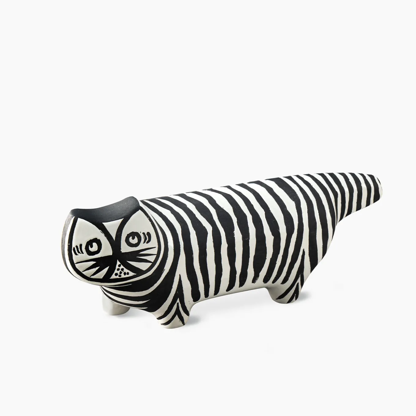 Gatto Tigrato Sculpture by Aldo Londi