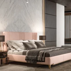 Gattopardo Pink Double Bed