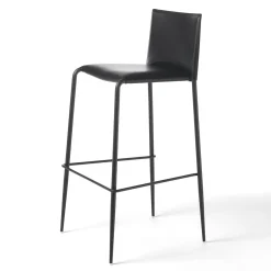 Gazzella Black Bar Stool