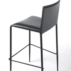 Gazzella Black Bar Stool