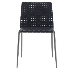 Gazzella Black Woven Chair