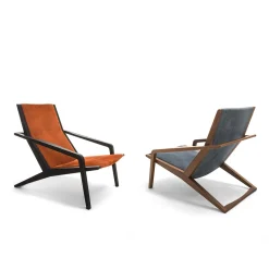 Gazzella gray lounge chair