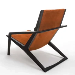 Gazzella orange lounge chair