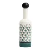 Gemini Decorative Green Bottle with Lid