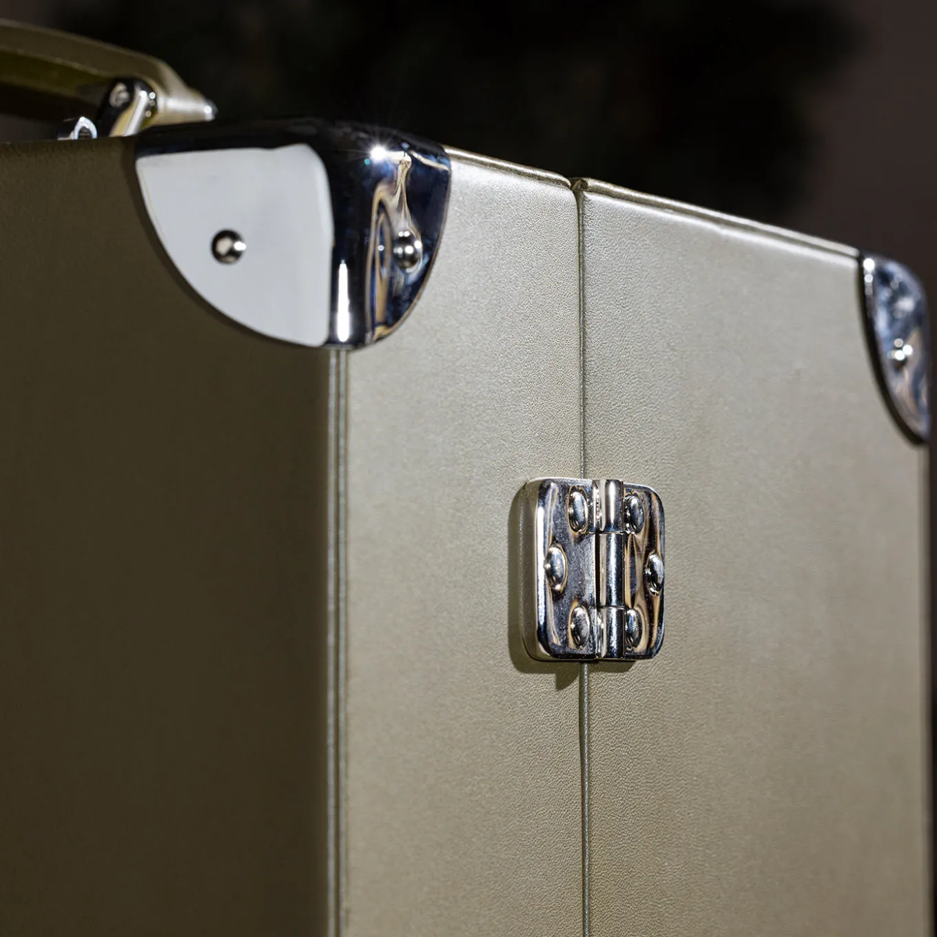 Geneve Watches Trunk in Green Leather