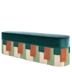 Geo Stripe Polychrome Bench #1