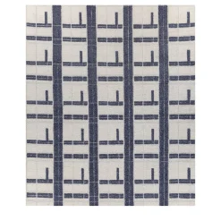 Geometric Ace Hand Knotted Rug by Vimar 1991