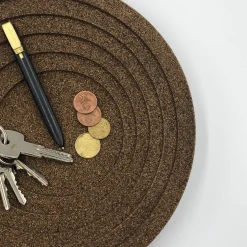 Geometrica Round Empty Pocket Tray by Matteo Congiu