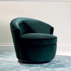 Georgette Green Armchair