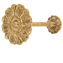 Gerbera Brass Curtain Holder
