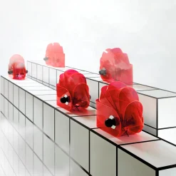 Gherpe Red Table Lamp