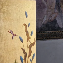 Giù in cortile Triptych