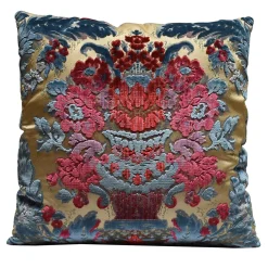 Giardino Antico Small Turquoise Cushion