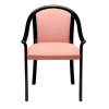 Gina Black & Pink Chair