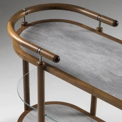 Ginepro Low Dark Iroko Etagère