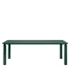 Gio Green Walnut Wood Dining Table by Norberto Delfinetti