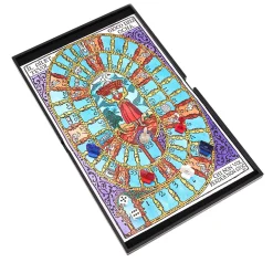 Gioco Dell’Oca Black Leather Board Game