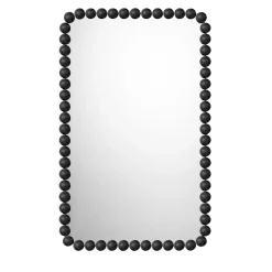 Gioiello Rectangular Small Black Mirror by Nika Zupanc