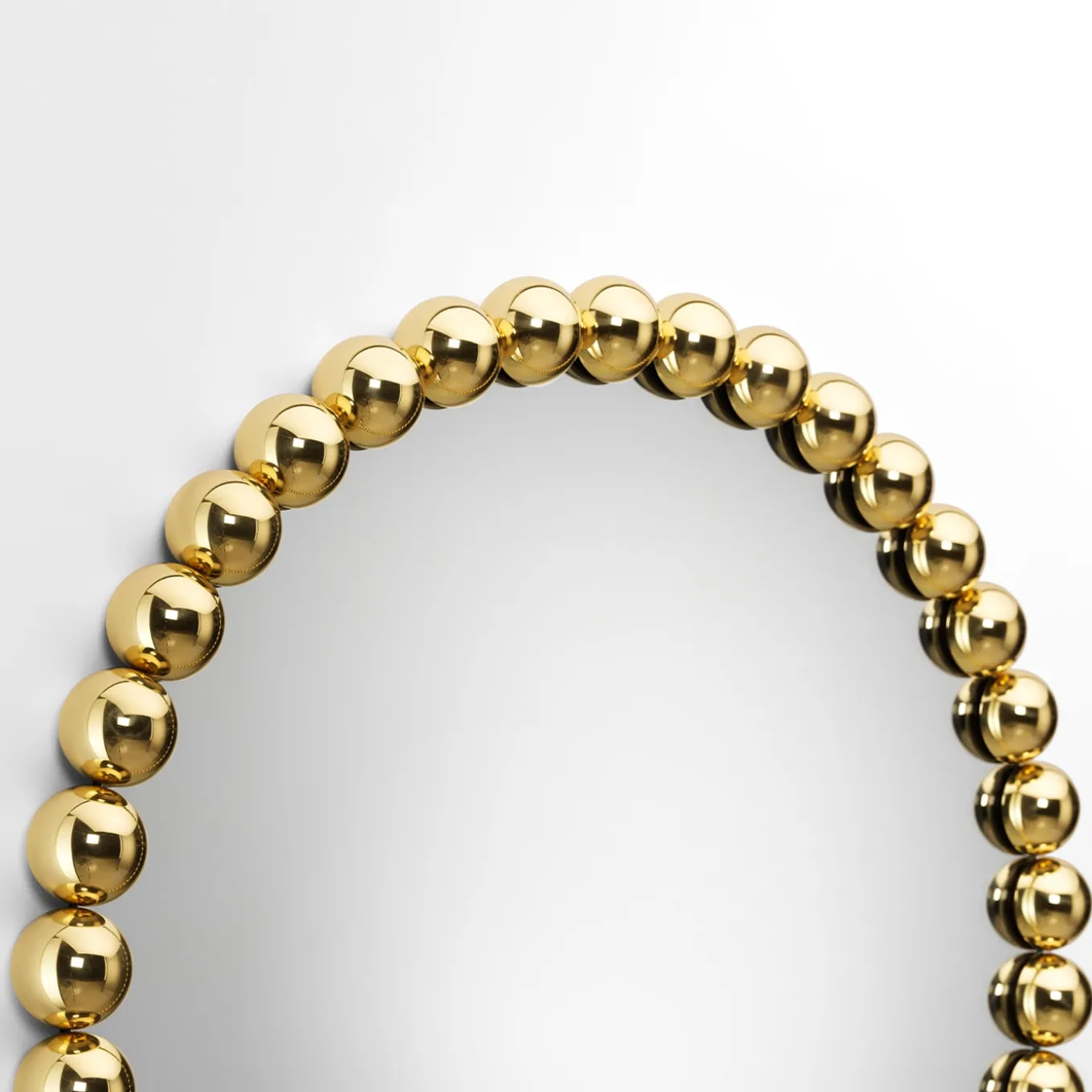 Gioiello Small Round Mirror by Nika Zupanc