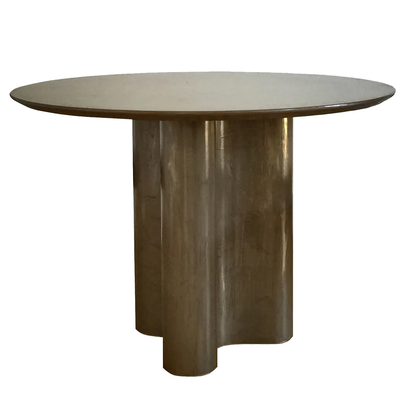 Giorgia Liquid Bronze Round Table