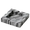 Giorgio Collection Black Kenya Marble Ashtray