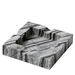Giorgio Collection Black Kenya Marble Ashtray