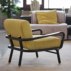 Girò Moka & Yellow Lounge Chair