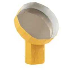 Girasole 30 Yellow Table Mirror by Paronetto and Botticelli