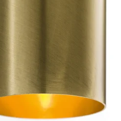 Girasoli Natural Brass Ceiling Lamp