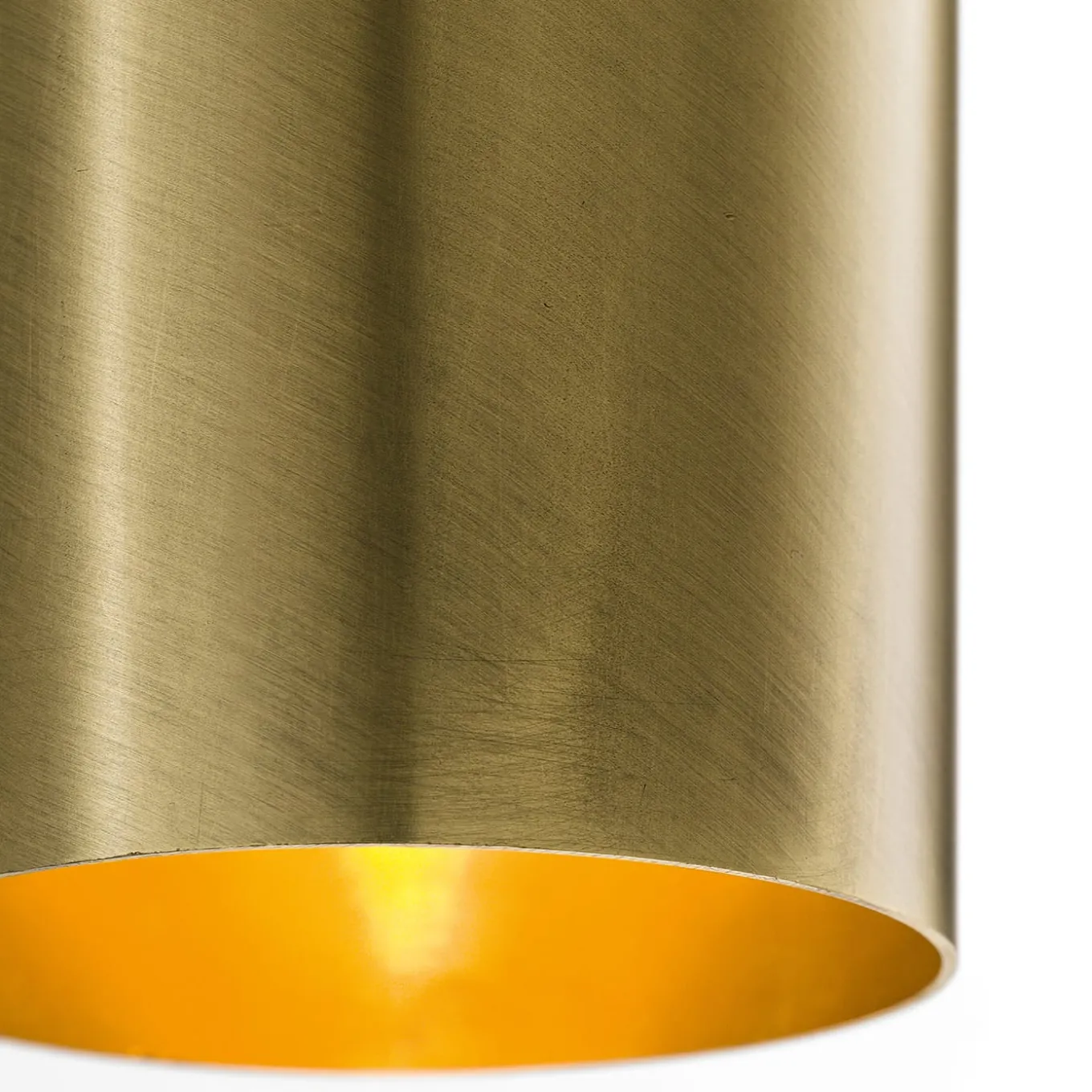 Girasoli Natural Brass Ceiling Lamp