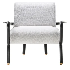 GIRO' Moka Ash Wood Lounge Chair