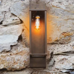 Giulietta Burnished Brass Wall Lamp