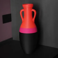 Giulio Cesare XL Black Fucsia And Orange Amphora #1
