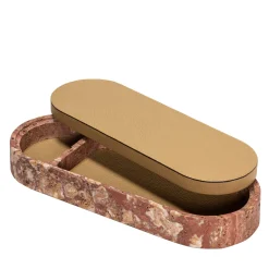 Giza Leather & Marble Large Box #1