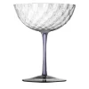 Glicine-Gray Balloton Champagne Saucer