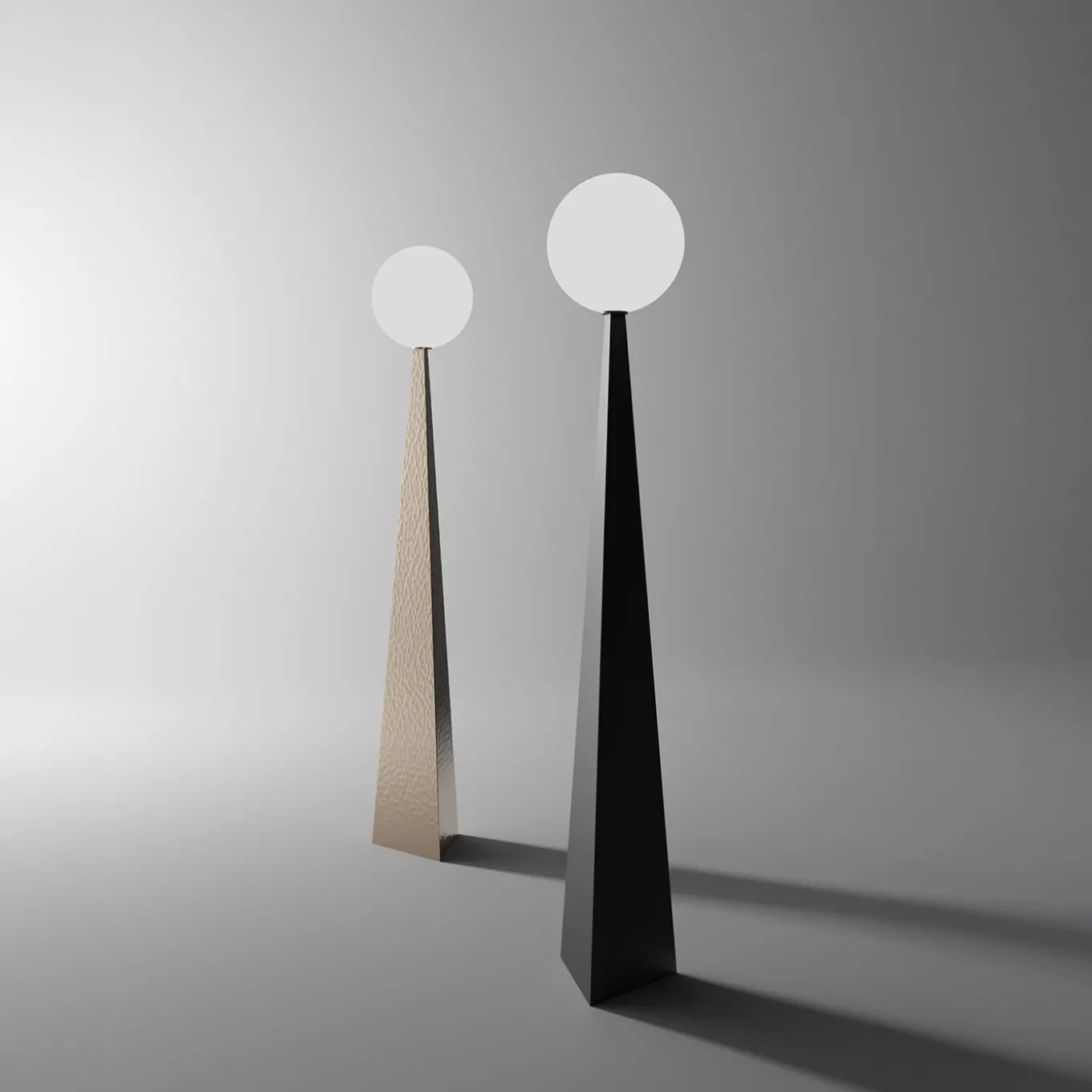 GLO Black Floor Lamp