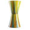 Glossy Multicolor Rhombus Pattern Decor Ceramic Table