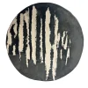 Gob 5 Black and White Ceramic Plate