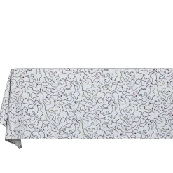 Gocce di Luce White Tablecloth