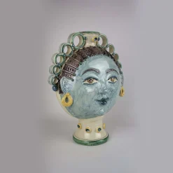 Goddess of the Mediterranean Sea Ceramic Vase