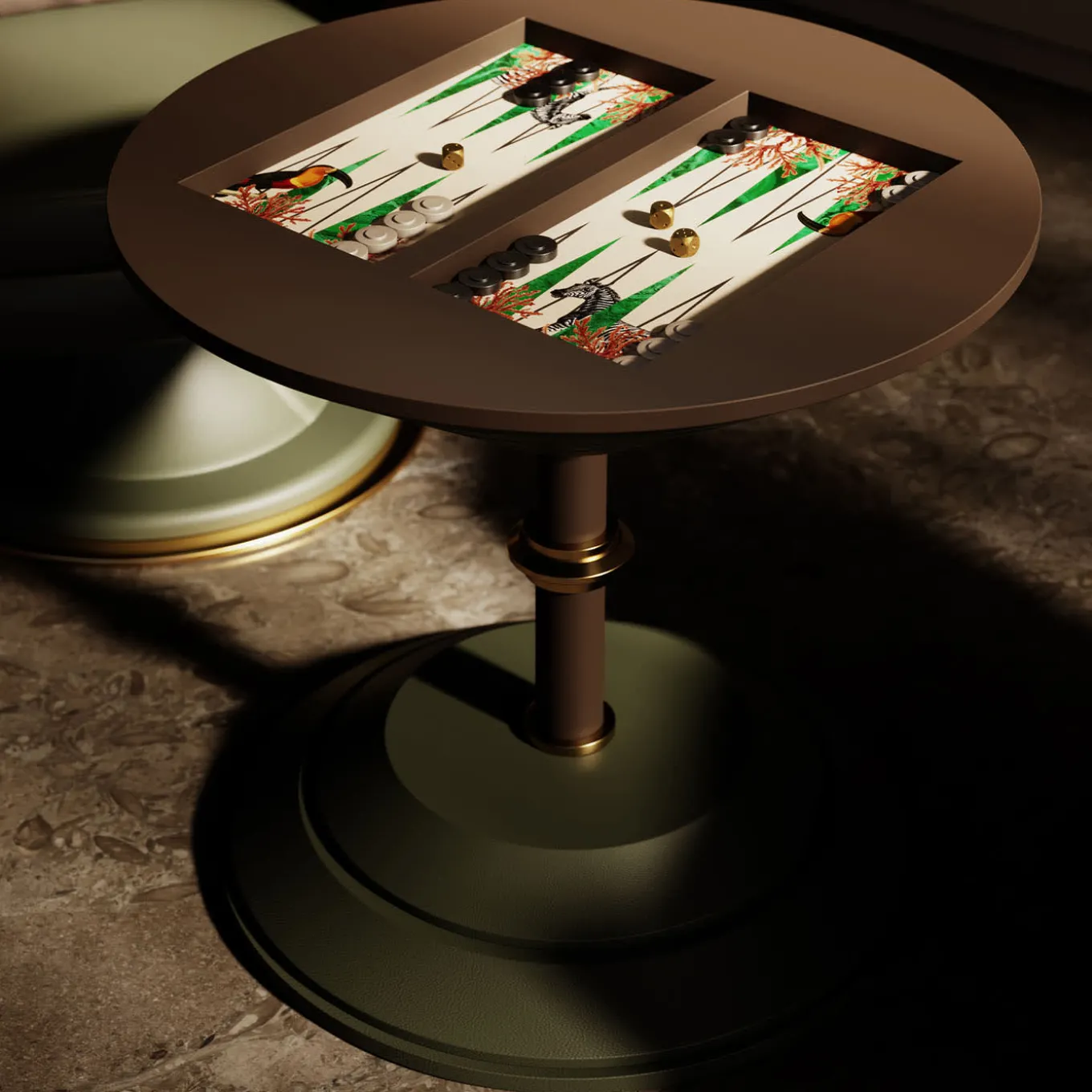 Goemon Backgammon Table