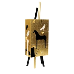 Gold Cabinet Bar by Mimmo Paladino